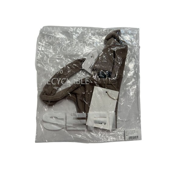 SEFI Timeless Halter Bra in Taupe Gray - Picture 2 of 4